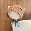 Chapéu de Proteção para Ouvidos Infantil, Orelhas de Urso Super Fofas, Gorro Quente para Menino e Menina, Chapéu de Bebê Estiloso e à Prova de Vento para Uso Externo