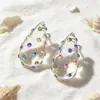 Brincos Antigos Elegantes Franceses Vintage de Alta Qualidade com Pino de Prata S925 Brincos de Moda Feminina
