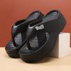Chanclas de mujer para verano, exteriores, playa, pies sin mal olor, sandalias, para casa, resistentes al desgaste, que aumentan la altura, antideslizantes, combinan con todo, pantuflas de alta gama