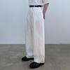 Calça Casual MYQ Masculina Verão Estilo Coreano Solta Tendência Design Reto Nicho Calça de Perna Larga