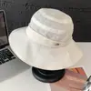 Chapéu de Pescador Plissado de Linho de Verão Estilo Coreano para Mulheres Design de Nicho Chapéu de Proteção Solar Chapéu Balde de Aba Larga para Viagem ao Ar Livre