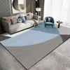 Alfombra de Terciopelo de Cristal Geométrico Simple para Sala de Estar, Sofá, Mesa de Café, Felpudo, Alfombra de Área Grande Completa para Estudio, Suministro Directo de Fábrica