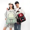Mochila Escolar de Aspecto Elegante, Gran Capacidad, Mochila de Gama Alta, Estilo Universitario Femenino para Escuela Secundaria, Mochila Sencilla para Pareja de Estudiantes Universitarias
