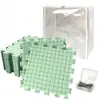 Tablero Moldeador de Malla Tejida Tablero de Posicionamiento para Tejer con Eva Tablero de Empalme de Espuma Cuadrado Fijo Tablero de Posicionamiento para Tejer con Lana