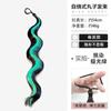 Pacote de Cabelo Feminino Transfronteiriço Moda Quente de Comércio Exterior Fibra Química Ondulado Grande Onda Cabelo Cacheado Trança 24 polegadas em estoque