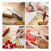 Comercio Exterior Cuchillo Esparcidor de Mantequilla Esparcidor de Tostadas Mini Cuchillo para Mantequilla Queso Mermelada Acero Inoxidable Juego de Cuchillos para Hornear