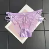 2025 Nuevo de Cintura Baja con Lazo de Encaje Sexy de Alta Venta Hada Moderno Ropa Interior Zhongshan para Mujer Fabricante