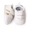 Zapatillas blancas con velcro para bebé de 0 a 1 año, zapatos de primavera y otoño, nuevos zapatos para bebé, zapatos para niño pequeño, zapatos de suela blanda, venta al por mayor BL2311