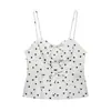 BZL Wholesale 2026 Verano Nuevo Estilo Europeo y Americano Conjunto de Top con Dobladillo de Falda de Lunares y Pantalones para Mujer 26363