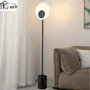 Lámpara de pie Ld-025 Moderna Simple Hogar Sala de estar Lámpara de pie de una cabeza Personalizada Habitación de hotel Lámpara de mesita de noche