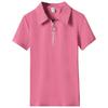 Processamento e Personalização de Vários Tipos de Camisetas, Camisas Polo, Moletons e Produtos OEM em Modelos Soltos, Casuais e Versáteis nas Cores Macaron com Gola Redonda