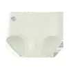 Calcinha de algodão penteado tipo nuvem, cintura alta, 100% algodão, para mulheres, algodão jacquard 10a, antibacteriana, entrepernas estendido, cueca fio dental com controle abdominal, plus size