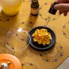 Novo conjunto de chá e caixa de presente de aromaterapia com pintura de areia estilo chinês, um presente de negócios de alta qualidade, perfeito para o Festival do Meio Outono, para presentear clientes e superiores como um presente criativo