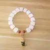 Livro Vermelho Pequeno Douyin Mesmo Estilo Imitação Jade Hetian Pulseira Estudante Transmissão Ao Vivo E-commerce Ponto Turístico Tráfego Presente Fabricante Venda Direta