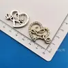 Galvanizado Oso Artificial Pajarita Copo de Nieve Corona Flor Plástico Accesorios Diadema DIY Agarrador Funda de Teléfono Celular Hebilla de Zapato Pegatina