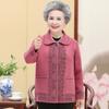 Ropa de Invierno para Mujeres de Mediana Edad y Mayores Suéter de Solapa Abrigo Corto Ropa para Madres de Mediana Edad Ropa de Primavera y Otoño Tops de Terciopelo Cristal Moda