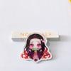 Broche Acrílico de Ghost Blade Insignia Periférica de Animación Accesorios de Dibujos Animados Parche Corazón de Niña Diy Colgante para Bolso