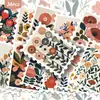 36 Peças de Adesivos de Carimbo Floral Morandi, Estilo Ilustração Vintage, para Diários, Malas e Adesivos Decorativos Atacado