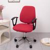 Funda para Silla Dividida Silla Giratoria de Oficina Silla de Computadora para el Hogar Funda para Reposabrazos Elástica para Asiento de Silla Funda Universal para Taburete Cubierta
