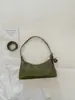 Bolso de mujer transfronterizo diseño de nicho bolsa tejida simple color liso bandolera cruzada de un solo hombro gran capacidad cesta de verduras bolsa de mano