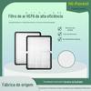 Processamento de filtro purificador de ar personalizado H12H13, papel de filtro composto de baixa resistência, elemento de filtro de ar HEPA de alta eficiência