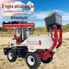 Caminhão Betoneira Autocarregável, Caminhão de Transporte de Mistura de Cimento, Betoneira Diesel com Sistema Hidráulico Totalmente Automático