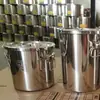 Aço inoxidável T304 barril de vinho barril selado pote de chá barril de transporte barril de leite barril de fermentação barril de óleo de amendoim comestível barril de arroz