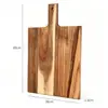 Tábua de corte de madeira, espessada para uso doméstico, tábua de corte de madeira maciça, utensílios de cozinha, atacado de fábrica