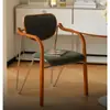 Silla de Comedor Estilo Vintage, Silla con Respaldo Estilo Francés para Uso Doméstico, Silla Retro Minimalista, Silla de Pino con Respaldo Estilo Francés para Casa de Huéspedes