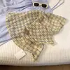 Novo Lenço Quadrado Pequeno Fresco de Verão com Proteção Solar, Lenço de Algodão Linho Seda para Mulheres, Lenço de Cabeça Versátil, Turbante Fashion, Lenço Decorativo de Pescoço