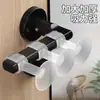 Succión de puerta anti-colisión sin perforaciones tope de puerta nuevo silicona succión puerta touch baño tope de puerta parte trasera puerta manija de puerta almohadilla anti-colisión