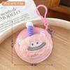 Nuevo Lindo Dopamina Boca Grande Extraño Peluche Monedero Dulce Corazón de Niña Bolsa para Llaves Bolsa de Almacenamiento para Audífonos Colgante