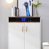 Gabinete de Zapatos del Fabricante con Controlador Inteligente Integrado, Pantalla Táctil Simple de Cristal, Máquina de Secado, Desinfección, Esterilización y Cuidado