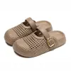 Nuevas Sandalias de Verano para Mujer con Suela Gruesa, que Aumentan la Altura, Punta Abierta, Antideslizantes, Transpirables, Modernas, Estilo Retro