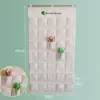 Bolsa de almacenamiento para cuerda de saltar de jardín de infantes Bolsa de almacenamiento para colgar en la pared del aula Bolsa de almacenamiento para toalla de sudor Lienzo de clase escolar Bolsa colgante para teléfono móvil y artículos varios