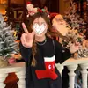Navidad Lindo Felpa Lazo Oso Diadema Femenina Corazón Ambiente Festivo Diadema Accesorios Utilería para Fotos