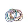 Banda de goma de colores estilo japonés y coreano para el cabello de mujer, fina, dulce, estilo Mori, linda red para la cabeza de niña, anillo para el cabello rojo