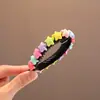 Pasador de Pelo de Verano Lindo para Niñas, Pinza para Cola de Caballo, Accesorio para el Cabello de Niñas, Herramienta para Fijar Cola de Caballo Alta, Hebilla de Cabello, Pinza de Garra, Pasador de Pelo