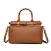 Nova Bolsa Tote de Couro Genuíno de Alta Qualidade para Mulheres, Feita de Couro Bovino de Camada Superior, Bolsa de Ombro Elegante e da Moda para o Dia a Dia, Bolsa de Mão Elegante para Mulheres