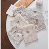 Braguitas de Seda de Hielo Dulce con Sal Marina, Sin Costuras, Amigables con la Piel, Estampadas, de Longitud Extendida, con Refuerzo de Seda de Morera, Secado Rápido, Transpirables para Mujer