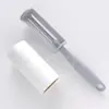 Removedor de fiapos rasgável substituição papel pegajoso pegajoso roupas rolo escova rolo depilação pet escova papel removedor de fiapos feltro