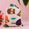 Bolsas de Algodão e Linho Estampadas com Cordão para Venda por Atacado, Bolsas de Algodão para Armazenamento, Sachês de Artemísia, Sacolas de Presente, Bolsas de Algodão e Linho para Joias e Acessórios