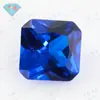Huagang Gem 113# Espinélio Sintético Pedra Solta Atacado Gema Azul Artificial Fundo Afiado Combinação Moldada