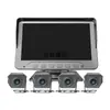 Cámara de tablero para camión con monitoreo cuádruple, anticolisión, visión nocturna de alta definición, con imagen de reversa panorámica de 360 grados 1080P