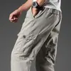 Suministro directo de fabricantes de comercio exterior transfronterizo: Pantalones casuales de primavera y otoño para hombre, pantalones de talla grande, pantalones rectos holgados estilo coreano para hombre, envío directo de una pieza