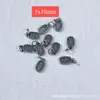 Colgante de Flor de Loto de Plata Sanqi de Plata Vieja de Shanxi Pequeñas Flores Accesorios Componentes para Manualidades y Joyería DIY