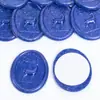 Etiquetas de Selo de Cera Prontas, Pedido Mínimo de 10 Peças, Adesivos de Selo de Cera Vintage, Adesivos de Carimbo de Selo de Cera para Envelope, Etiquetas de Selo