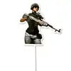 Boneca Feita à Mão de Sobrevivência Jedi Decoração de Frango Decoração de Bolo