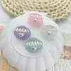 Accesorios para Joyería de Concha de Perla de Colores Electrochapados Materiales para Fundas de Teléfono con Pegamento de Crema Accesorios de Resina Venta al por Mayor DIY