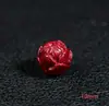 Mineral en bruto arena de oro púrpura cuentas de loto DIY cuentas sueltas/cuentas/accesorios/Colgante de joyería agujero pasante Loto pequeños accesorios al por mayor